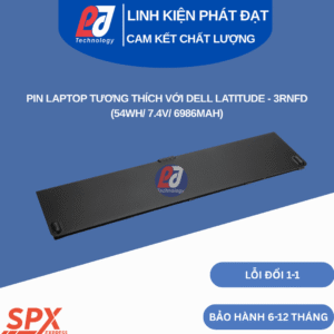 Pin 3RNFD cho Dell Latitude E7450, E7440 (54Wh/7.4V/6986mAh)