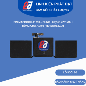 Pin MacBook A1713 dùng cho MacBook A1708 (2017)