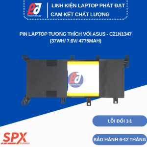Pin Asus C21N1347 cho Asus X555LA X555LD X554L dung lượng 37Wh