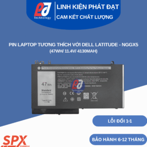 Pin Dell NGGX5 47Wh 11.4V 4130mAh dùng cho Latitude E5270 E5470 E5570