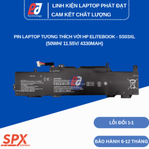 Pin SS03XL – Pin Laptop HP EliteBook và ZBook 14U (50Wh/11.55V/4330mAh)