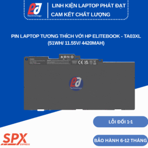 Pin TA03XL – Pin Laptop HP EliteBook (Fit CS03XL) (51Wh/11.55V/4420mAh)
