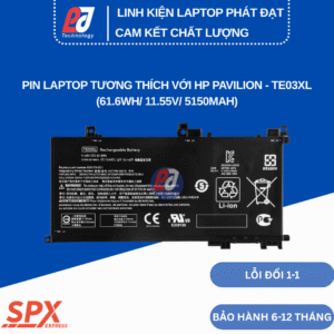 Pin TE03XL – Pin Laptop HP Pavilion 15, HP Omen 15-AX033DX