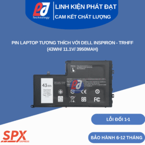 Pin Dell TRHFF 43Wh 11.1V 3950mAh dùng cho Dell Inspiron 14/15 & Latitude 3450/3550
