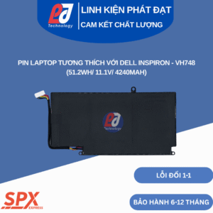 Pin VH748 – Pin Laptop Dell Inspiron 14 5439, Vostro 5460, 5470, 5560 (51.2Wh/11.1V/4240mAh)