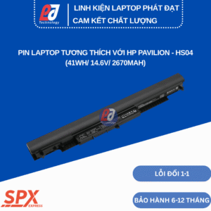 Pin HP HS04 807956-001 cho laptop HP 250 G5 15-AY013NR HSTNN-LB6U