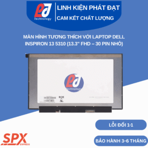 Màn hình Dell Inspiron 13 5310 13.3 inch Full HD tương thích với dòng Inspiron 5310.