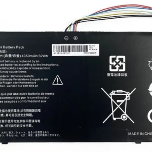 Pin Acer AP16L5J cho laptop Acer Swift 5 SF514-52T Spin 1 SP111-32N TravelMate X5 chuẩn dung lượng 36Wh