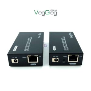 BỘ NỐI DÀI HDMI BẰNG DÂY LAN 60M (HD EXTENDER 60M) VEGGIEG V-HD60