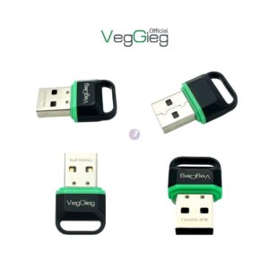 Đầu nhận USB Bluetooth 5.3 VegGieg V-UB503 dành cho máy tính PC, Laptop
