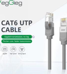Dây Mạng Bấm Sẵn RJ45 CAT6 1M VEGGIEG V-E624