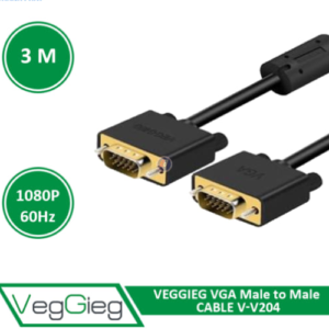 VGA Male to Male Cable 3m V-V204