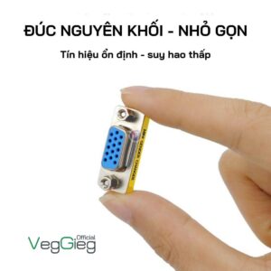 Đầu Nối VGA 2 đầu Âm - Âm VegGieg V-S111