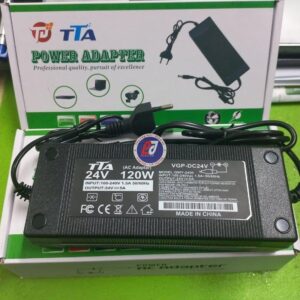 Nguồn adapter 24V-5A 5.5 x 2.5mm chính hãng TTA QWY-2450