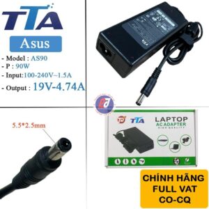 Sạc Laptop ASUS 19V4.74A TTA AS90 (5.5*2.5)