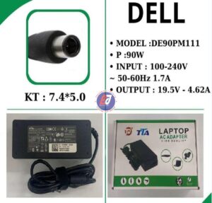 Sạc Laptop DELL Kim To 19.5V4.62A TTA(7.4)