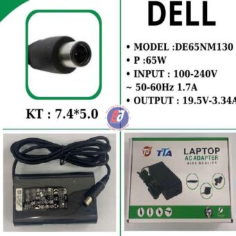 Sạc Laptop DELL OVAN Kim To 19.5V3.34A TTA (7.4*5.0)