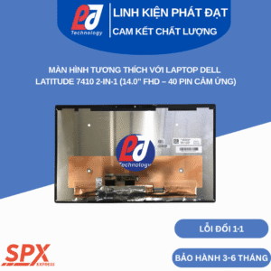 Màn hình laptop Dell Latitude 7410 2-in-1 cảm ứng FHD IPS