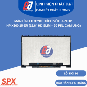 Màn Hình Laptop HP x360 15-ER 15.6" HD Cảm Ứng