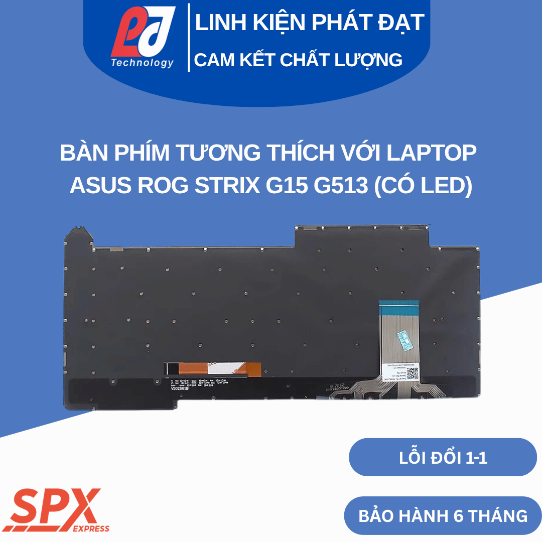 Bàn phím ASUS ROG Strix G15 G513 có LED – tương thích dòng máy G513 gaming
