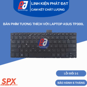 Bàn phím ASUS TP300L màu đen – tương thích TP300L, TP300LA, TP300LD, TP300LJ