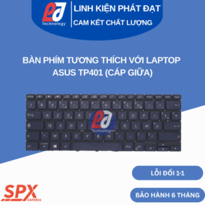 Bàn phím ASUS TP401 màu đen – cáp giữa, tương thích nhiều model