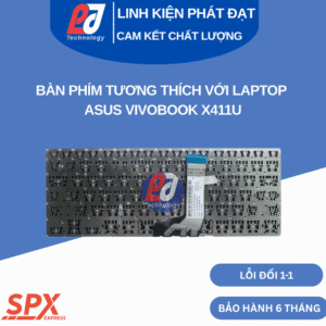 bàn phím ASUS VivoBook X411U màu đen tương thích nhiều model ASUS