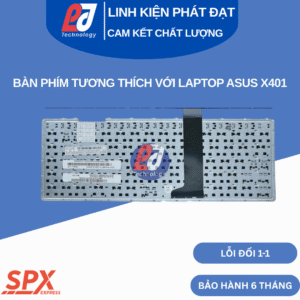 Bàn phím ASUS X401 màu đen – tương thích A450, B830, P450, K450, X401, X452, X450