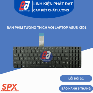 Bàn phím ASUS X501 màu đen – tương thích nhiều model