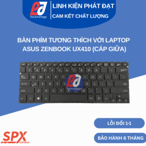Bàn phím ASUS ZenBook UX410 màu đen – tương thích nhiều model