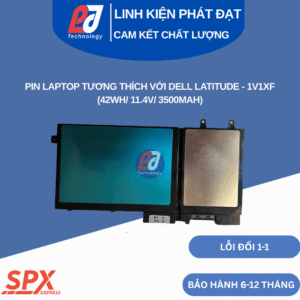 Pin 1V1XF Dell Latitude 5400/5410/5500/5510 Precision 3540/3550 Inspiron 7590/7591/7791 42Wh 11.4V 3500mAh