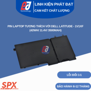 Pin 1V1XF Dell Latitude 5400/5410/5500/5510 Precision 3540/3550 Inspiron 7590/7591/7791 42Wh 11.4V 3500mAh