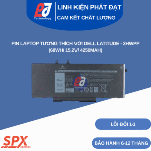 Pin Dell 3HWPP 68Wh 15.2V 4250mAh dùng cho Latitude Precision Inspiron