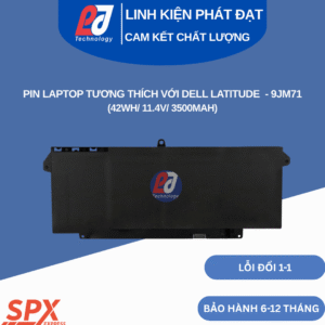 Pin 9JM71 Dell Latitude 5320 7420 7320 7520 (42Wh/11.4V/3500mAh)
