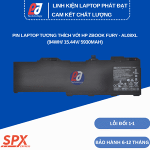 Pin AL08XL – Pin Laptop HP ZBook Fury 15 G7/G8, 17 G7/G8 (94Wh/15.44V/5930mAh)