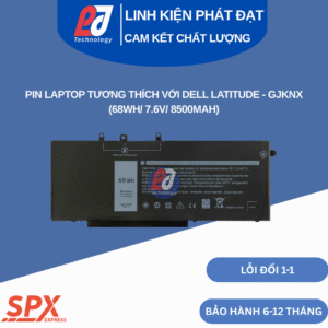 Pin Dell GJKNX 68Wh 7.6V 8500mAh cho Latitude 5480 5580 5490 5590