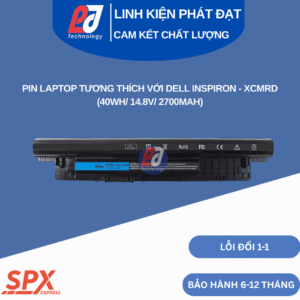 Pin Dell XCMRD 40Wh 14.8V 2700mAh cho Inspiron Latitude Vostro