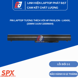 Pin LA04XL – Pin Laptop HP Pavilion 14 và 15 (33Wh/14.8V/2200mAh)