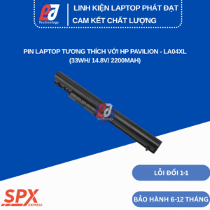 Pin LA04XL – Pin Laptop HP Pavilion 14 và 15 (33Wh/14.8V/2200mAh)