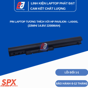 Pin LA04XL – Pin Laptop HP Pavilion 14 và 15 (33Wh/14.8V/2200mAh)