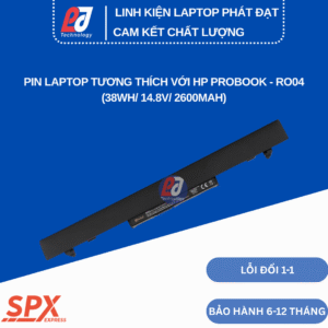 Pin RO04 – Pin Laptop HP ProBook 430, 440, 430 G3, 440 G3 (38Wh/14.8V/2600mAh)