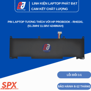 Pin RH03XL – Pin Laptop HP ProBook và EliteBook (51.3Wh/11.58V/4249mAh)