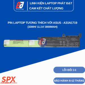 Pin Asus A31N1719 cho Asus X407MA X507MA dung lượng 33Wh