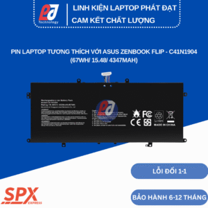 Pin Asus C41N1904 cho ZenBook UX325 UX425 UX363 dung lượng 67Wh