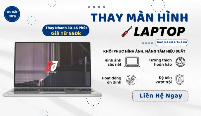 Thay màn hình laptop tại Vi Tính Phát Đạt TP.HCM