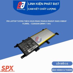 Pin Asus C21N1634 C21PqCH 7.6V 38Wh cho R542U X542UF
