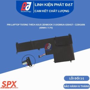 Pin Asus C23N1606 7.7V 40Wh cho ZenBook 3 UX390UA