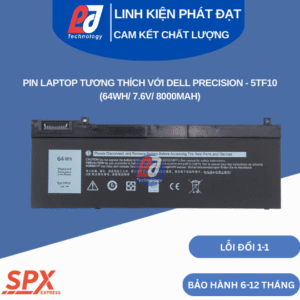 Pin Dell 5TF10 99.5Wh 11.55V 8615mAh dùng cho Dell Precision 5680 5690