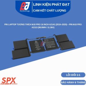 Pin MacBook Pro A2113 98.8Wh cho MacBook Pro 16 inch A2141