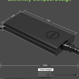 Sạc Dell 240W Slim Kim Lớn thiết kế mỏng nhẹ cho laptop máy trạm Precision và Gaming chân cắm 7.4mm